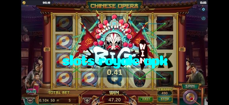 slots royale apk casino presented on mobile device in Pakistan with slots and live games
